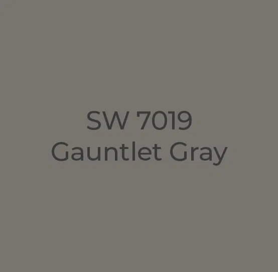 Gauntlet Gray - Sherwin Williams Cabinet Refinishing in Dayton