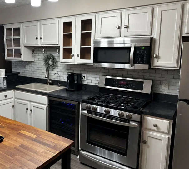 Cabinet Refinishing Dayton Ohio After