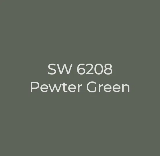Pewter Green - Sherwin Williams Cabinet Refinishing in Dayton